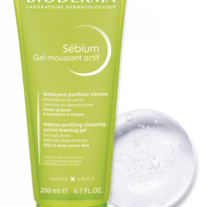 Wholesale Bioderma Sebium Gel Moussant Actif Exfoliating Cleanser 200ml